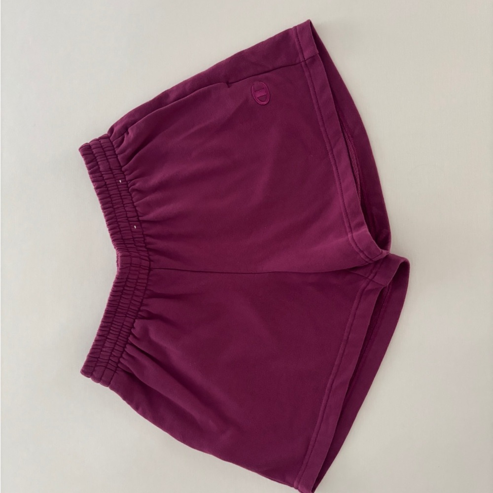 Champion Fuchsia Athletic Shorts Relaxed Fit